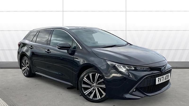 Black Used 2021 Toyota Corolla Design Estate | £21,295 (Fair price) - Image 1/3