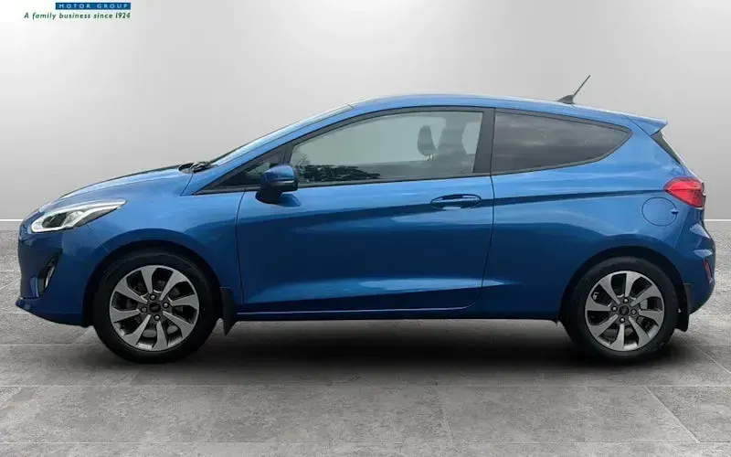 Used Ford Fiesta Trend 95 HP (69 kW) 2020 Blue Hatchback