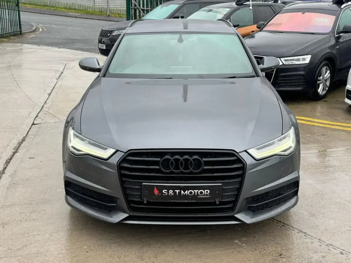Used Audi A6 Black Edition 190 HP (139 kW) 2015 Grey Estate