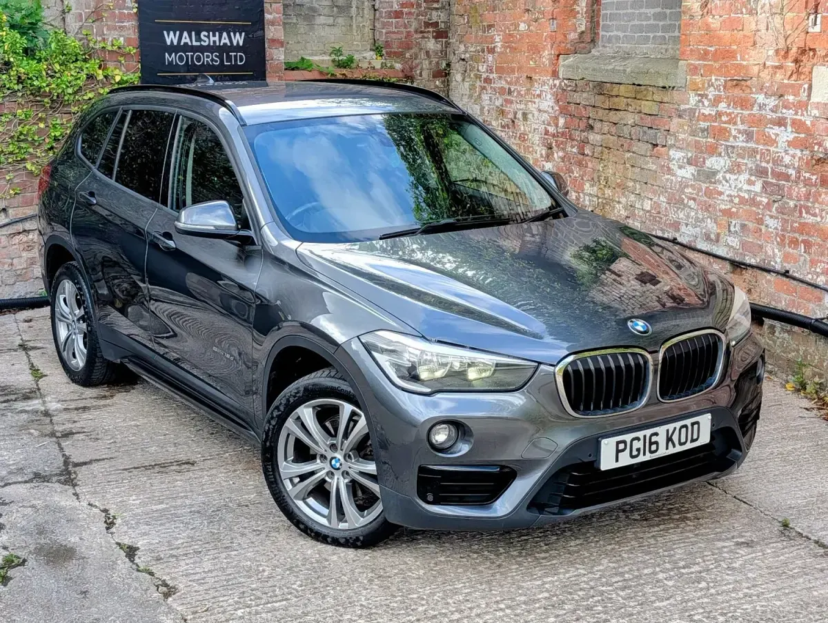 Used BMW X1 Sport Line 150 HP (110 kW) 2016 Grey SUV