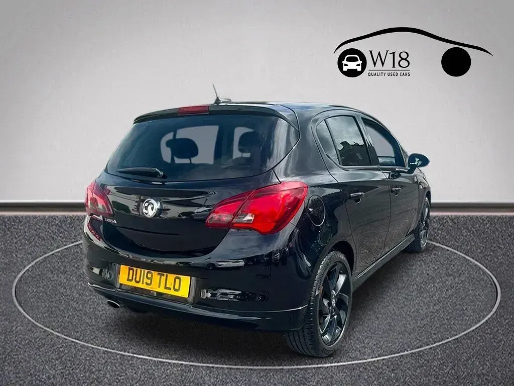 Used Vauxhall Corsa SRi 90 HP (66 kW) 2019 Black Hatchback