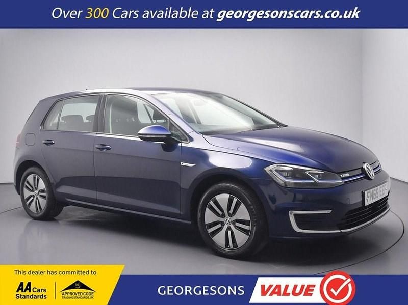 Used VW e-Golf 100 kW (136 HP) 2019 Blue Hatchback
