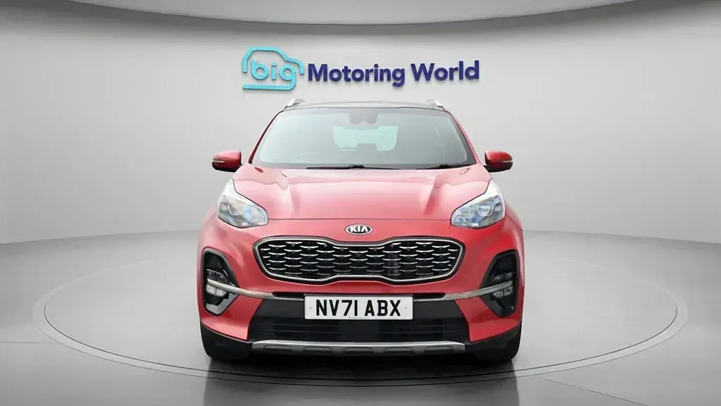 Used Kia Sportage GT-Line S 134 HP (98 kW) 2021 Red SUV