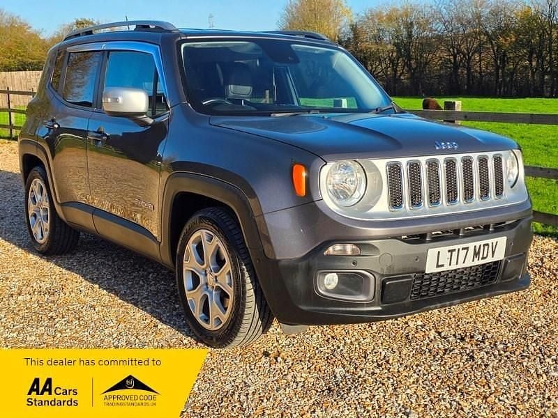 Grey Used 2017 Jeep Renegade Limited SUV | £8,499 (Fair price) - Image 1/4