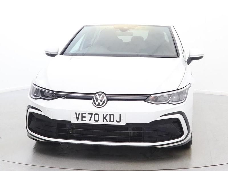 Used VW Golf VII R-line 150 HP (110 kW) 2020 White Hatchback