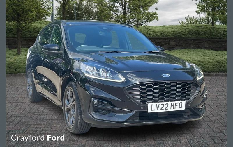 Black Used 2022 Ford Kuga ST-Line SUV | £17,112 (Good price) - Image 1/4