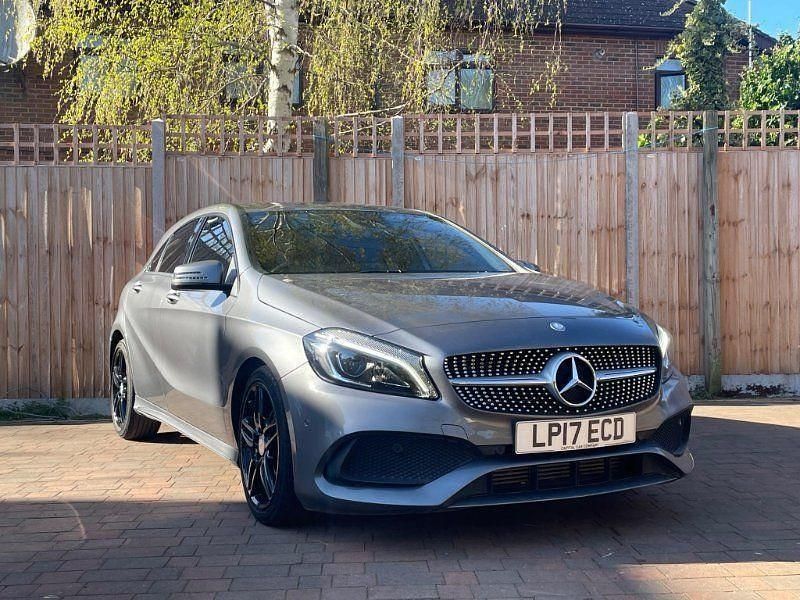 Grey Used 2017 Mercedes A200 AMG Line Premium Hatchback | £13,450 (Fair price) - Image 1/4