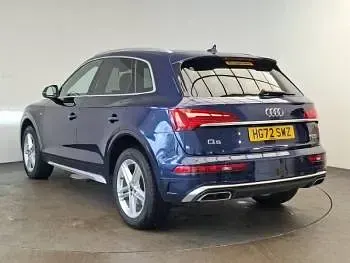 Used Audi Q5 S-Line 204 HP (150 kW) 2022 Blue SUV