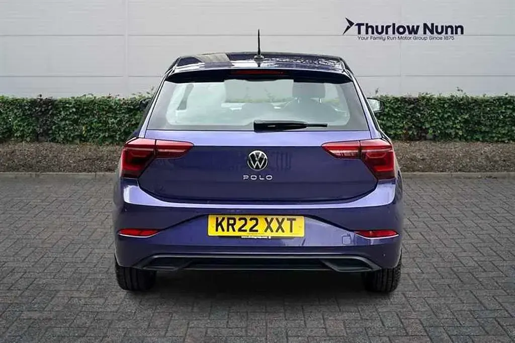 Used VW Polo Style 95 HP (69 kW) 2022 Purple Hatchback