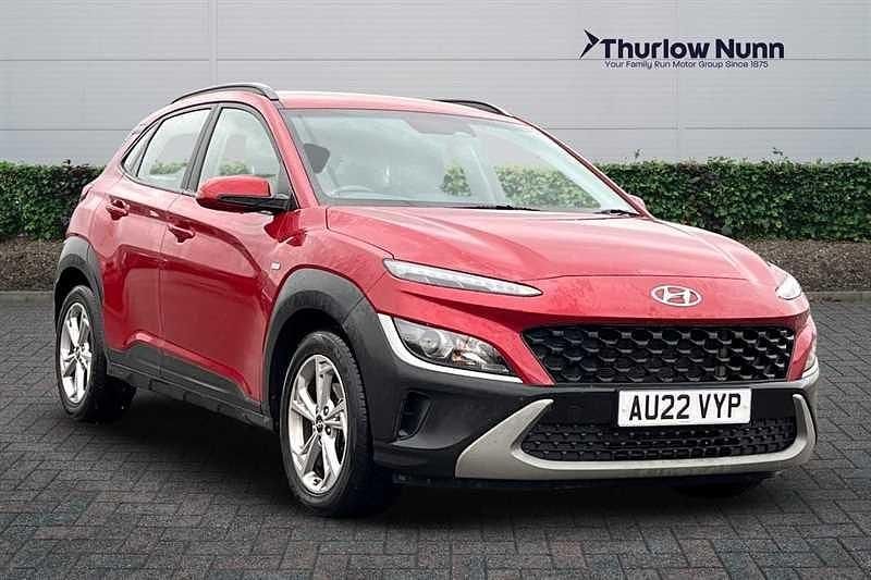 Red Used 2022 Hyundai Kona SE SUV | £12,441 (Fair price) - Image 1/4