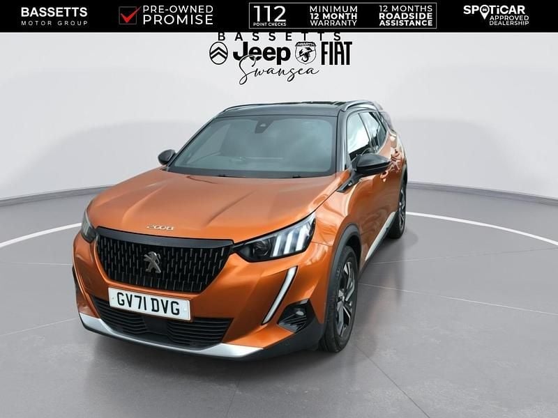 Used Peugeot 2008 GTi 129 HP (94 kW) 2021 Orange SUV