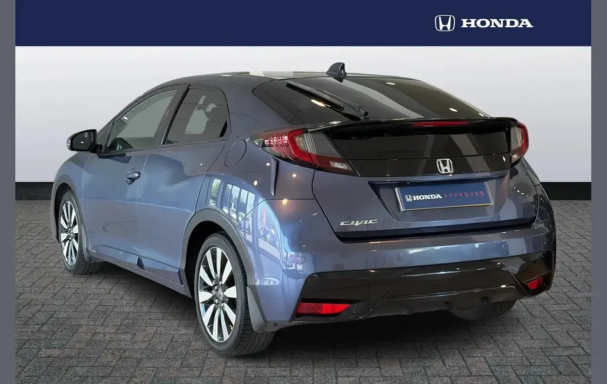 Used Honda Civic SR 139 HP (102 kW) 2016 Blue Hatchback