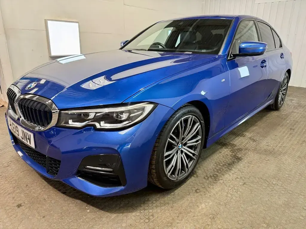 Used BMW 330 M Sport 258 HP (189 kW) 2019 Blue Sedan
