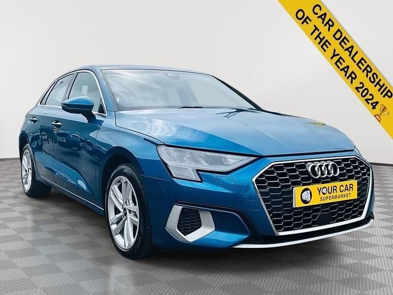 Used Audi A3 Sportback e-tron Sport 204 HP (150 kW) 2021 Blue Hatchback