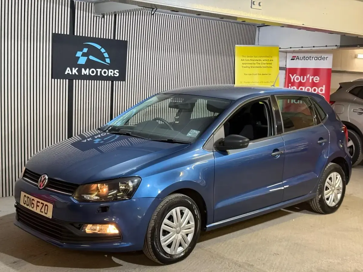 Used VW Polo S 2016 Blue Hatchback