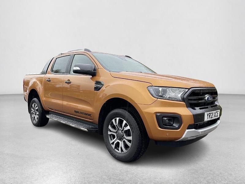 Used Ford Ranger Wildtrack 210 HP (154 kW) 2021 Orange Pickup