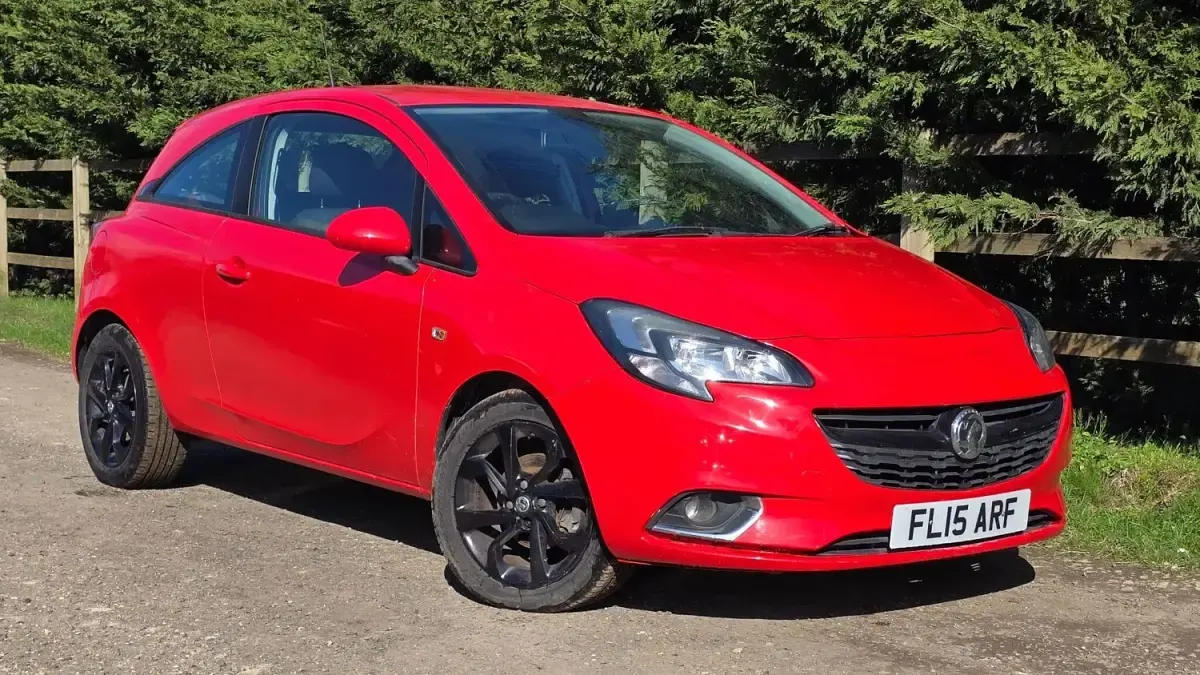 Gebraucht Vauxhall Corsa Excite 2015 Rot Kleinwagen