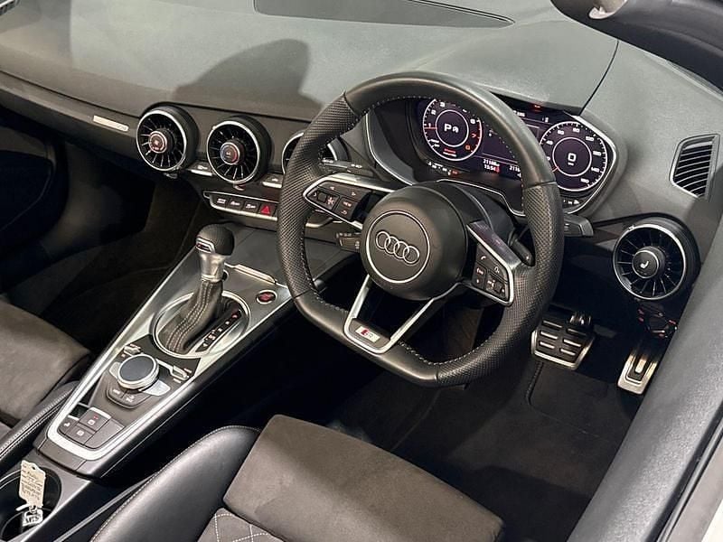 Used Audi TT S-Line 2022 White Cabriolet