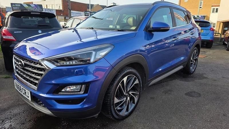 Used Hyundai Tucson Premium SE 2019 Blue SUV