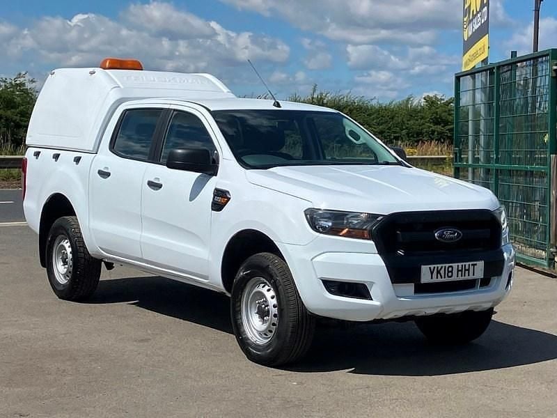 White Used 2018 Ford Ranger XL Pickup | £10,450 (Good price) - Image 1/4
