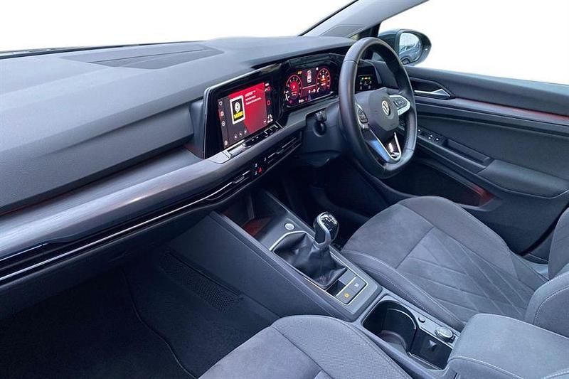 Used VW Golf VIII Style 130 HP (95 kW) 2020 Black Hatchback