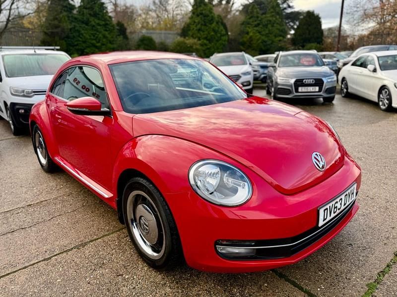 Used VW Beetle Design 2013 Red Hatchback