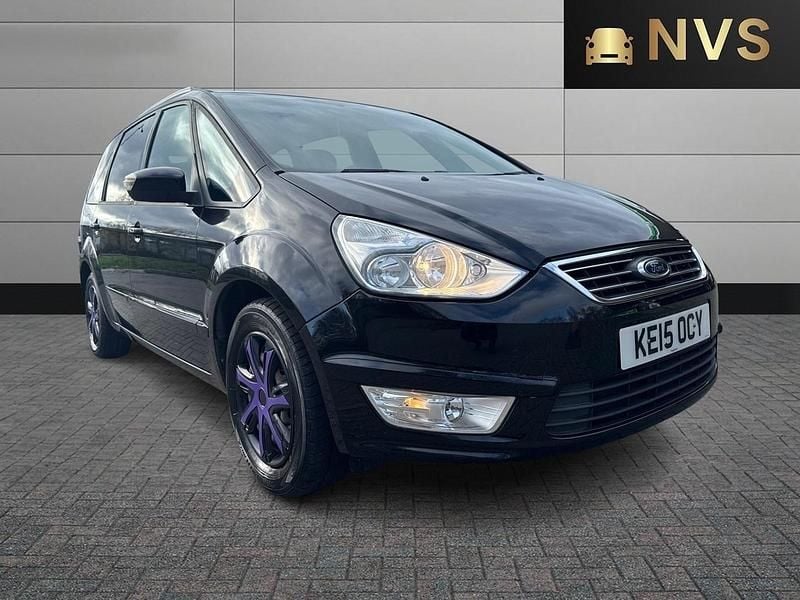 Black Used 2015 Ford Galaxy Zetec MPV | £5,495 - Image 1/4