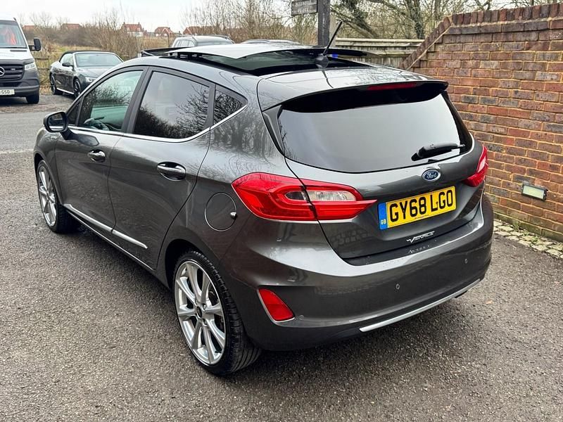 Used Ford Fiesta Vignale 125 HP (91 kW) 2018 Grey Hatchback