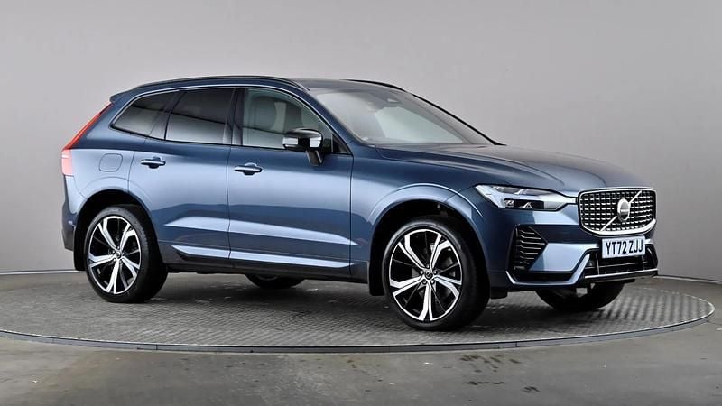 Blue Used 2022 Volvo XC60 R-Design Pro SUV | £27,198 (Good price) - Image 1/4