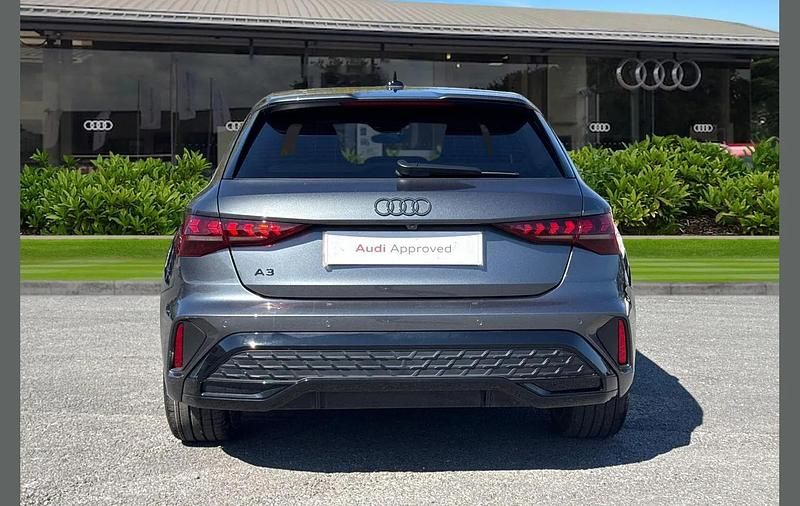 Used Audi A3 Black Edition 150 HP (110 kW) 2025 Grey Hatchback