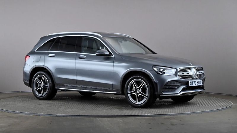 Grey Used 2021 Mercedes GLC220 AMG line SUV | £23,977 (Good price) - Image 1/4