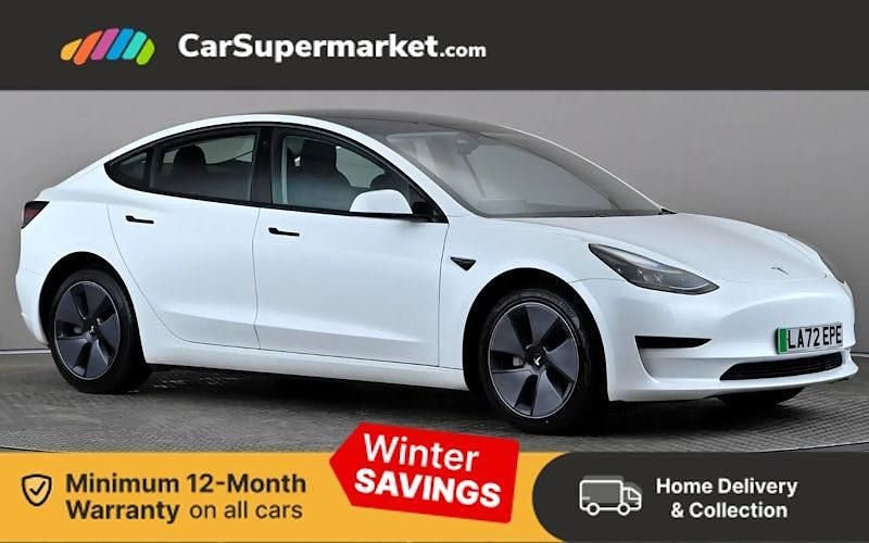 Used 2023 Tesla Model 3 RWD Sedan | £21,197 (Good price) - Image 1/3