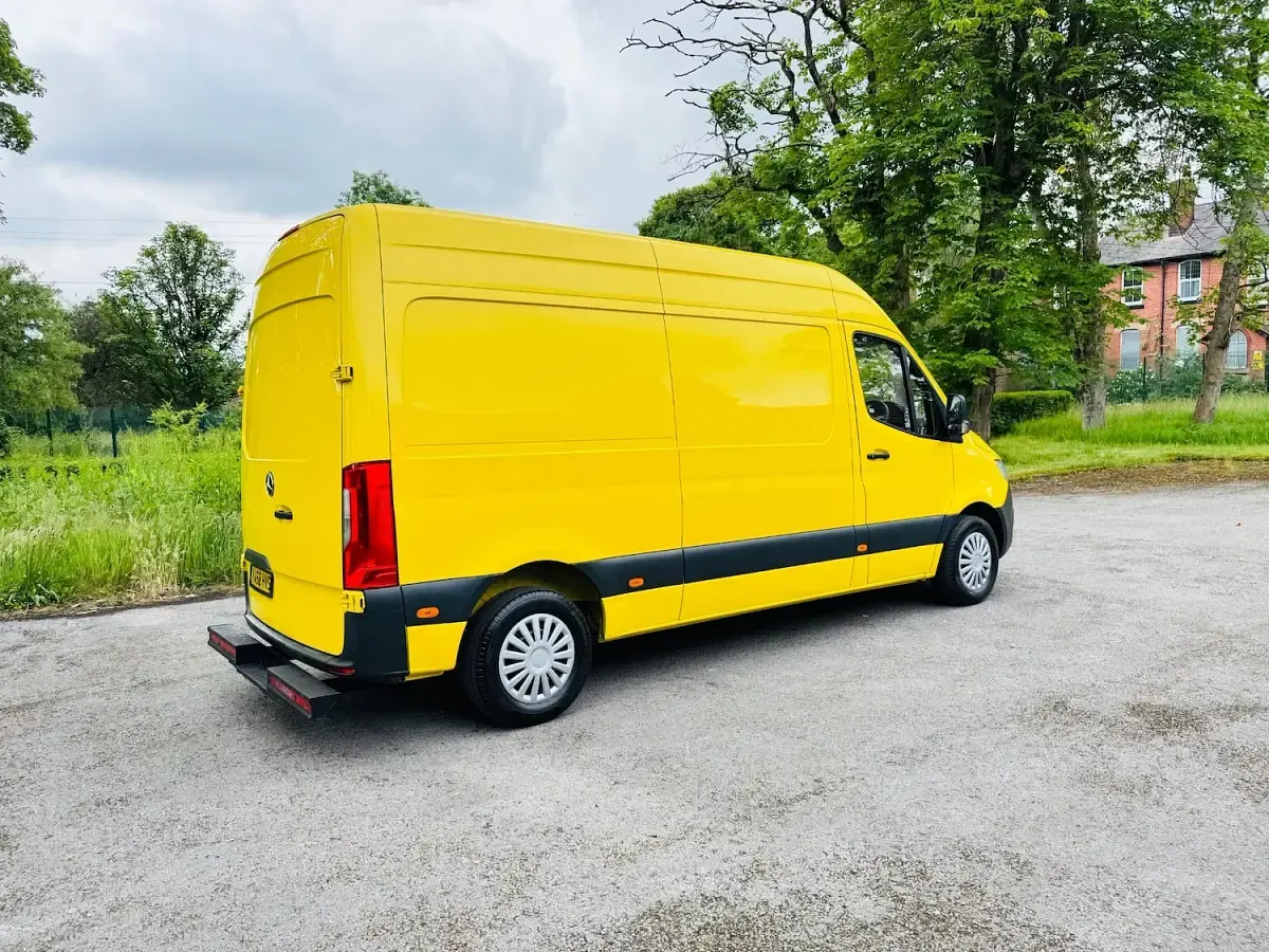 Used Mercedes Sprinter 2018 Yellow Van
