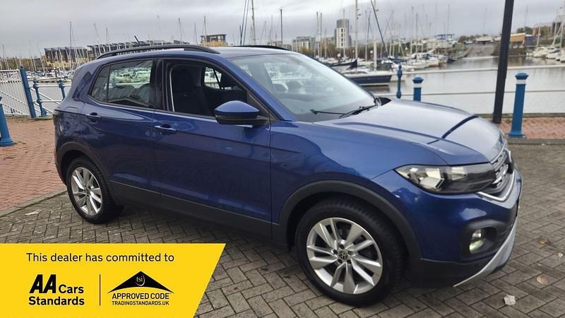 Blue Used 2020 VW T-Cross SE SUV | £10,995 (Fair price) - Image 1/4