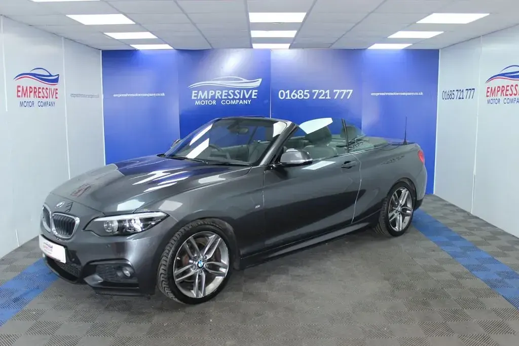 Used BMW 220 M Sport 190 HP (139 kW) 2019 Grey Cabriolet