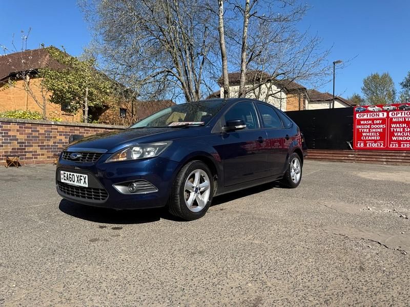 Blue Used 2010 Ford Focus Zetec Hatchback | £1,999 (Good price) - Image 1/4