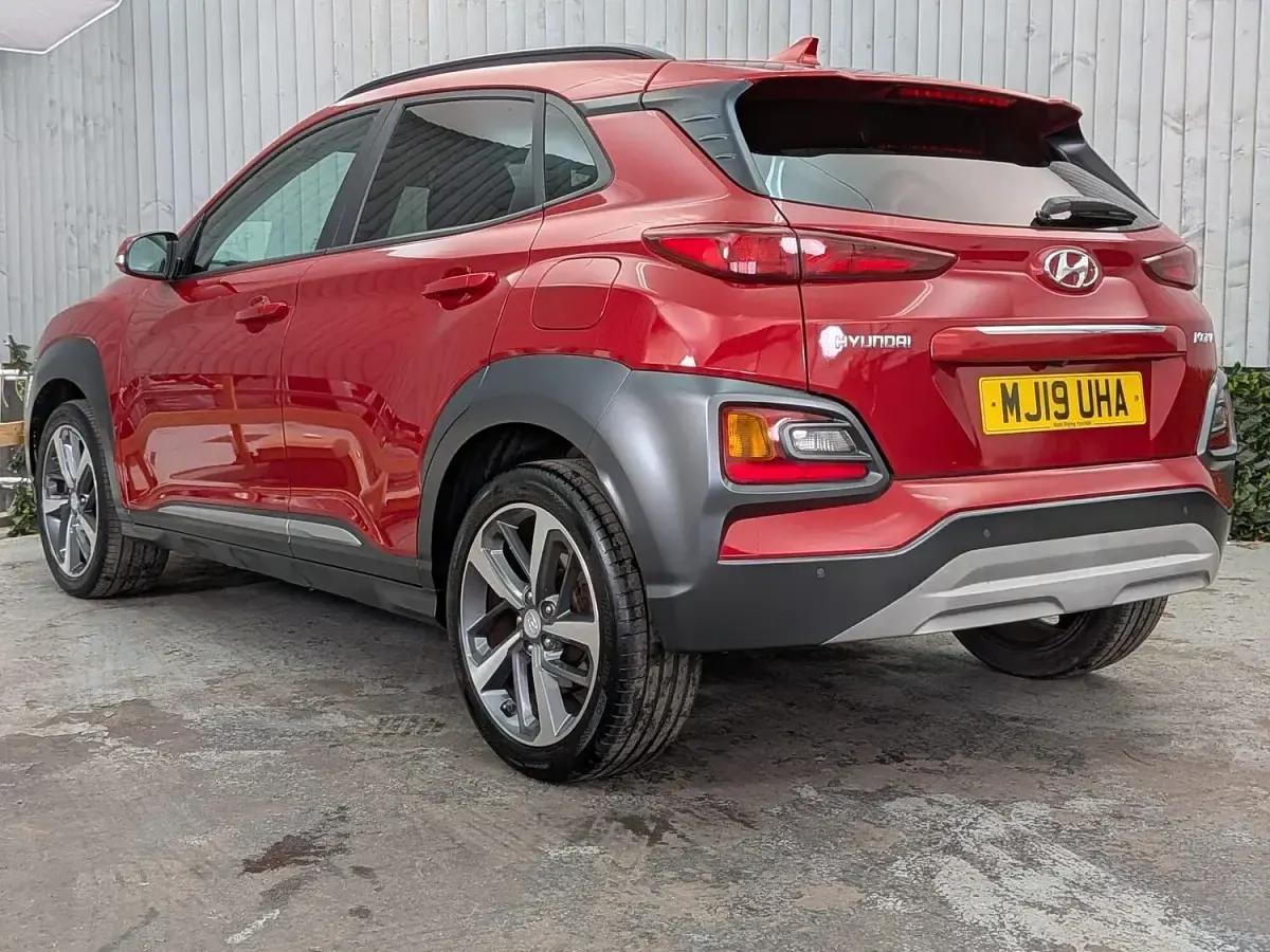 Used Hyundai Kona Premium 2019 Red SUV