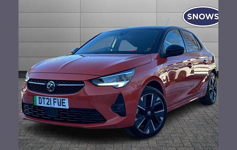 Used Vauxhall Corsa-e SRi 100 kW (136 HP) 2020 Orange Hatchback