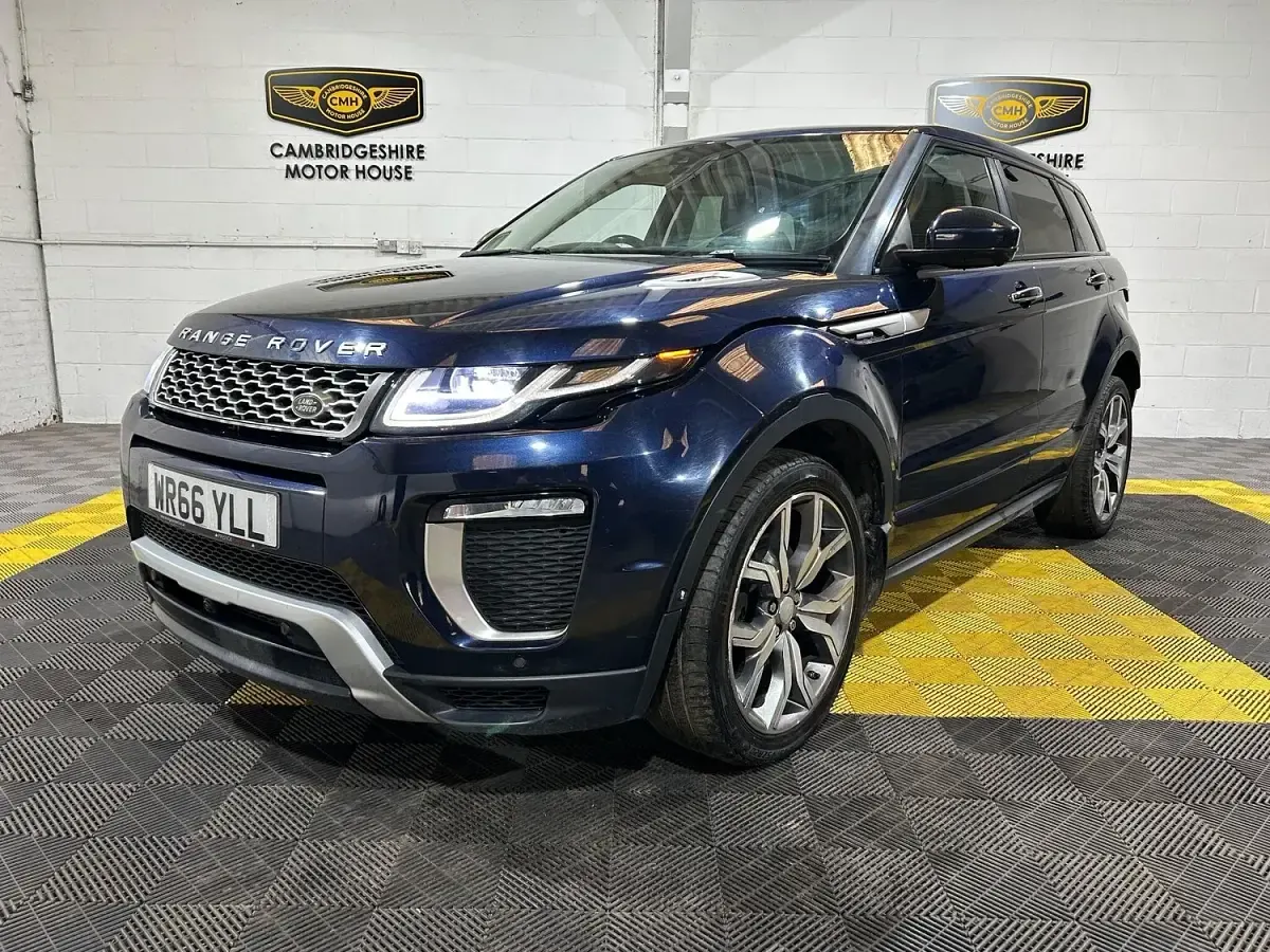 Used Land Rover Range Rover evoque Autobiography 2016 Blue Estate