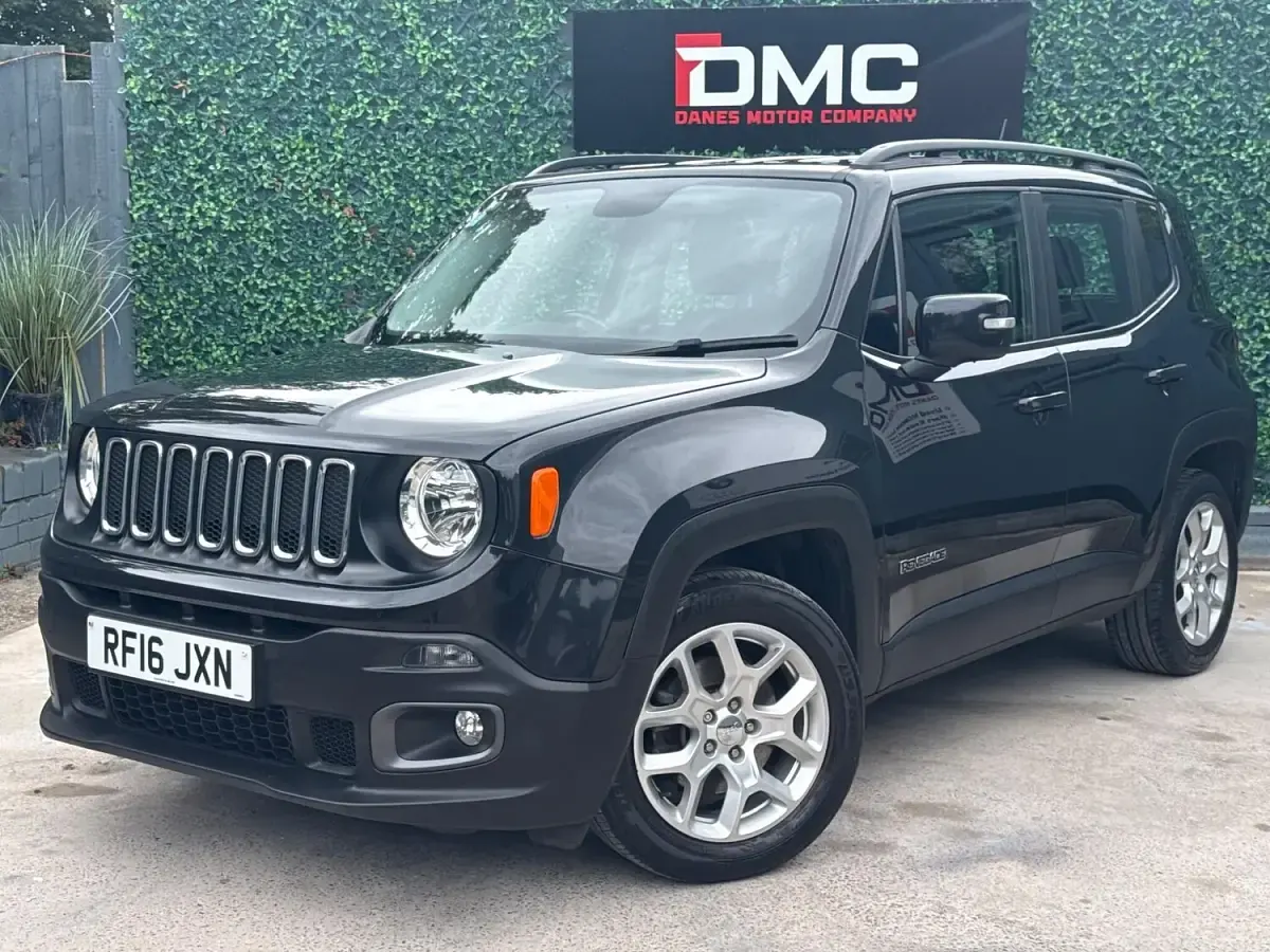 Used Jeep Renegade Longitude 120 HP (88 kW) 2016 Black SUV
