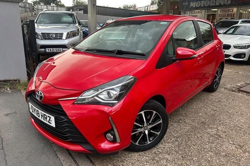 Red Used 2018 Toyota Yaris Hatchback | £8,500 (Fair price) - Image 1/1