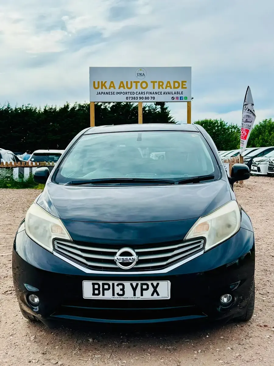 Used Nissan Note Acenta 98 HP (72 kW) 2013 Black Hatchback