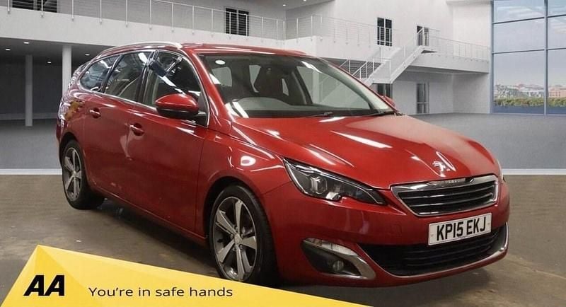 Red Used 2015 Peugeot 308 Allure Estate | £4,500 (Good price) - Image 1/3