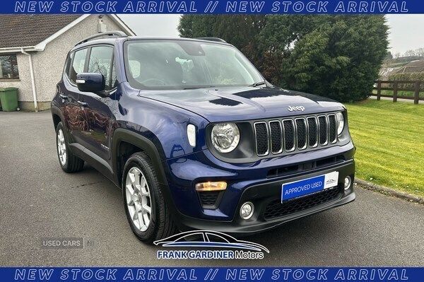 Blue Used 2018 Jeep Renegade Longitude SUV | £12,695 (Fair price) - Image 1/4