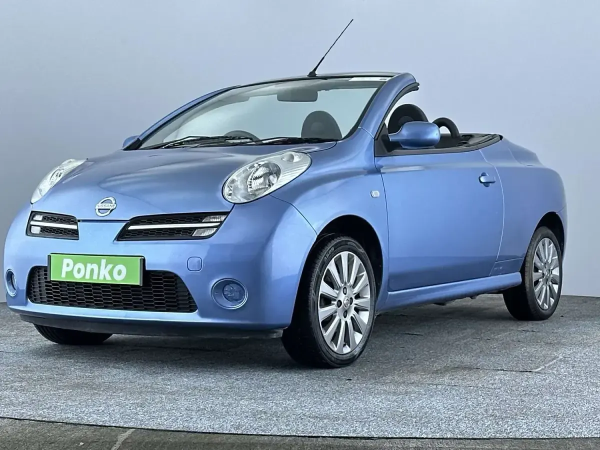 Used Nissan Micra 110 HP (80 kW) 2007 Blue Cabriolet