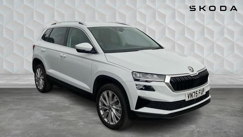 New Skoda Karoq SE L 2026 White SUV