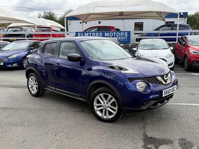 Used Nissan Juke 115 HP (84 kW) 2018 Blue SUV