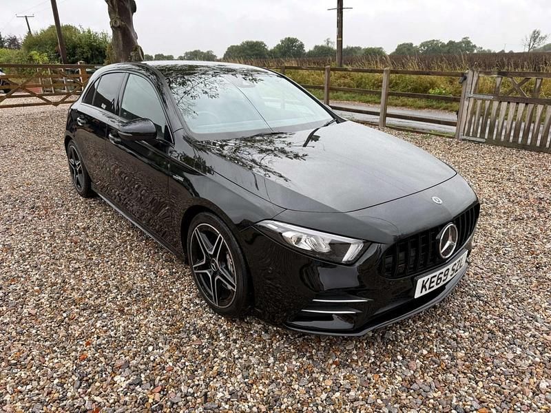 Black Used 2020 Mercedes A35 AMG AMG Hatchback | £20,995 (Fair price) - Image 1/4