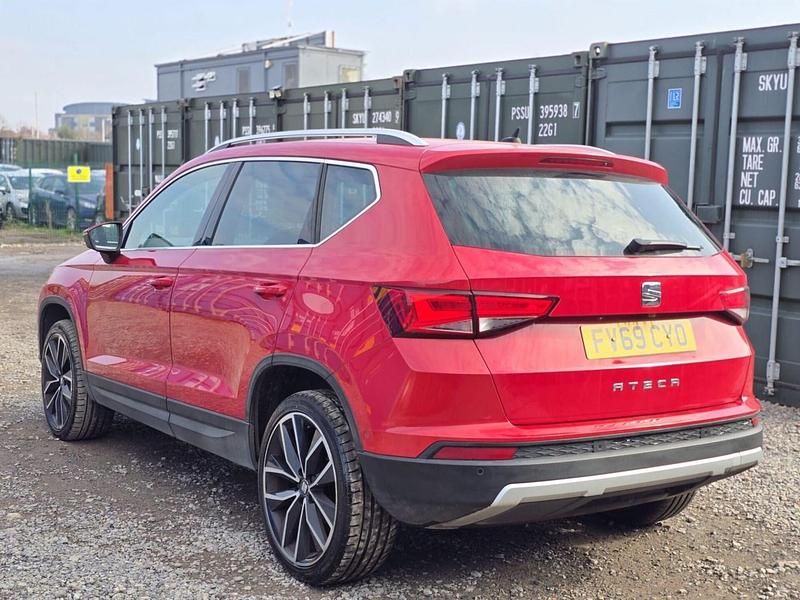 Used Seat Ateca XCELLENCE Lux 115 HP (84 kW) 2019 Red SUV