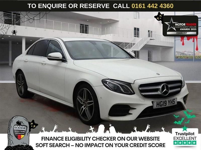 White Used 2019 Mercedes E220 AMG line Sedan | £15,470 (Good price) - Image 1/4